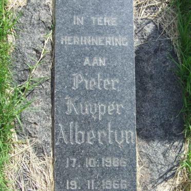 ALBERTYN Pieter Kuyper 1966-1966