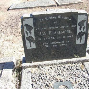 BLAKEMORE Ian 1936-1968