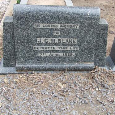 BLAKE J.C.H. -1939