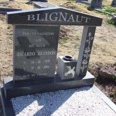 BLIGNAUT Ricardo Brandon 1978-2004