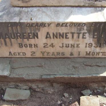 BAKER Maureen Annette 1931-