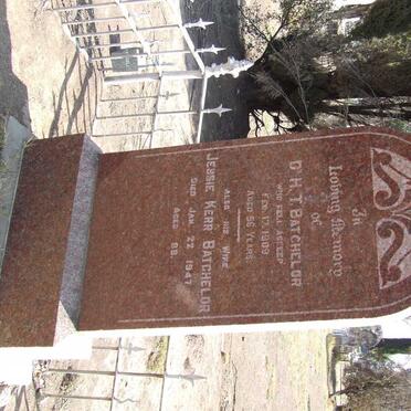 BATCHELOR H.T. -1909 &amp; Jesse Kerr -1947