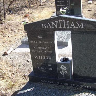 BANTHAM Willie 1957-2002