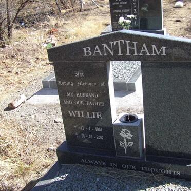 BANTHAM Willie 1957-2002