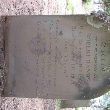 BANDS Robert 1868-1871