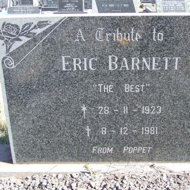 BARNETT Eric 1923-1981