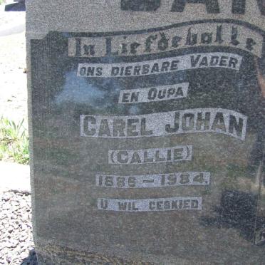 BAKKES Carel Johan 1886-1984 &amp; Johanna Martina SCHEEPERS 1894-1949 