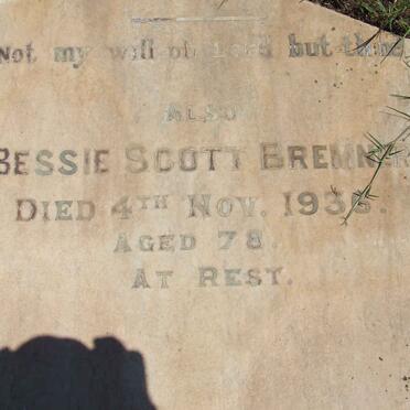 BREMNER Bessie Scott -1936