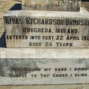 BRUNSKILL Kivas Richardson -1926