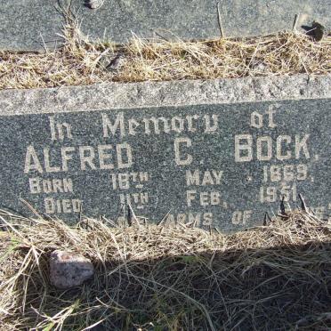 BOCK Alfred C. 1869-1951
