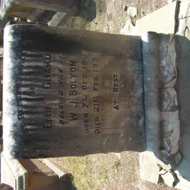 BOLTON Emily Guard 1867-1933