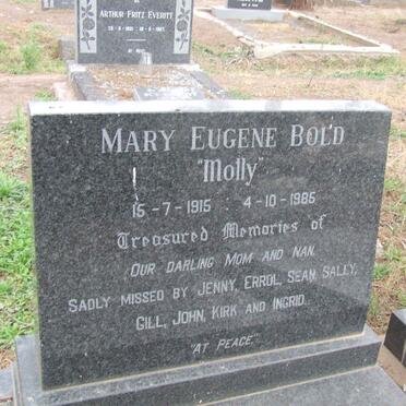 BOLD Mary Eugene 1915-1985