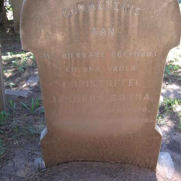 BOTHA Christoffel Jakobus 1878- 1930