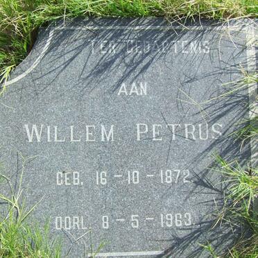 BOTHA Willem Petrus 1872-1963
