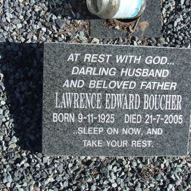 BOUCHER Lawrence Edward 1925-2005