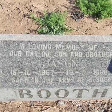 BOOTH Jason 1967-1968