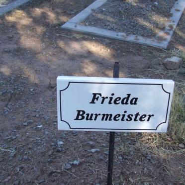 BURMEISTER  Frieda