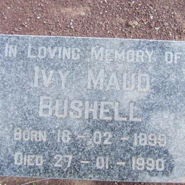 BUSHELL Ivy Maud 1899-1990