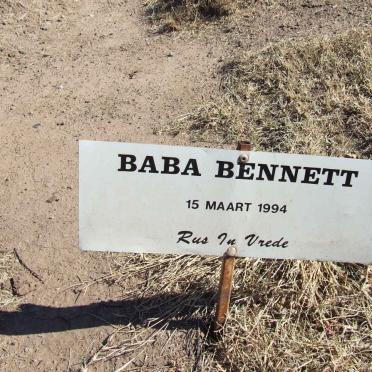 BENNETT Baba -1994