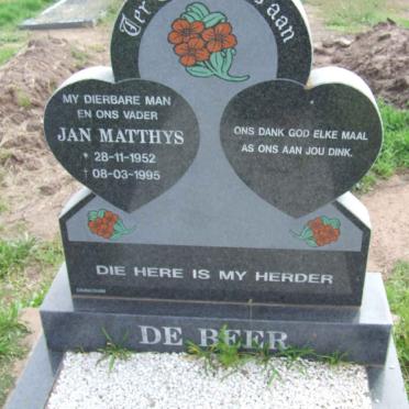 BEER Jan Matthys, de 1952-1995