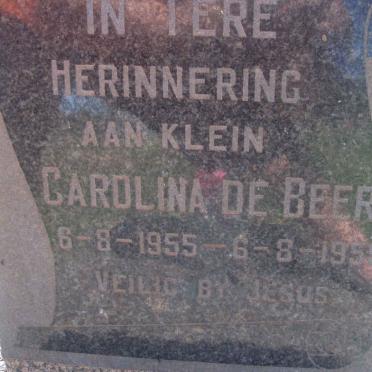 BEER Carolina, de 1955-1955