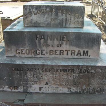 BERTRAM Fannie -1888 :: BERTRAM Margaret Marie -1889