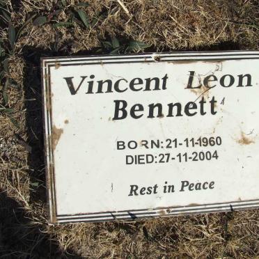 BENNETT Vincent Leon 1960-2004