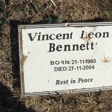 BENNETT Vincent Leon 1960-2004