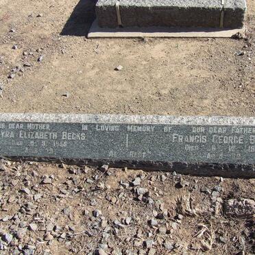 BECKS Francis George -1959 &amp; Myra Elizabeth -1955