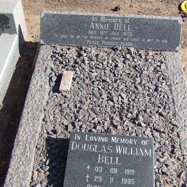 BELL Douglas William 1919-1995 &amp; Annie -1970