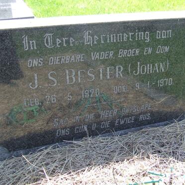 BESTER J.S. 1920-1970