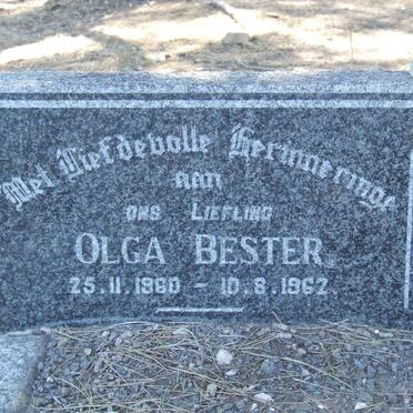 BESTER Olga 1960-1962