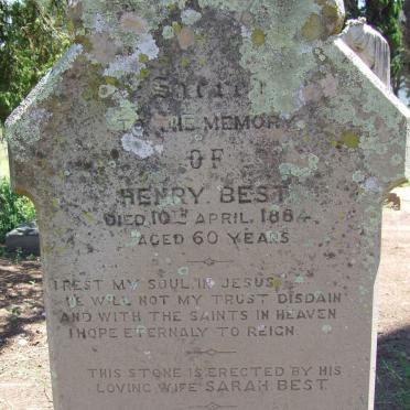 BEST Henry -1884