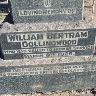 COLLINGWOOD William Bertram -1929 &amp; Ethel Mildred 1890-1971 :: COLLINGWOOD Eric Bertram