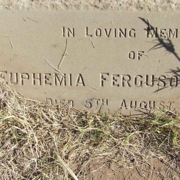 COUPER Euphemia Ferguson -1943