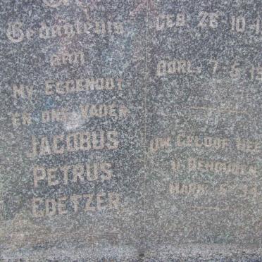 COETZER Jacobus Petrus 1900-1949