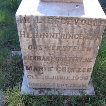 COETZER Maria 1936-1936