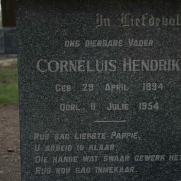 CONING Corneluis Hendrik, de 1894-1954