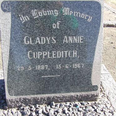CUPPLEDITCH Gladys Anne 1887-1967