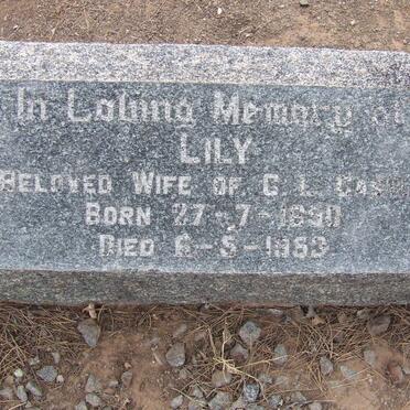 CASTLE Lily 1890-1953