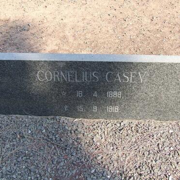 CASEY Cornelius 1888-1916