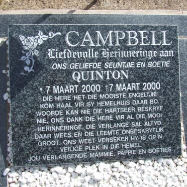 CAMPBELL Quinton 2000-2000