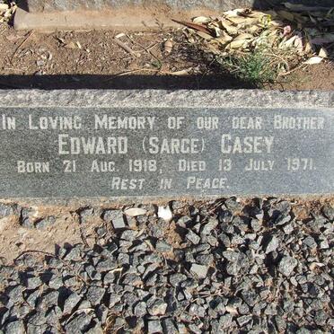 CASEY Edward 1918-1971