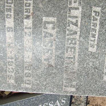 CASEY Elizabeth 1880-1935