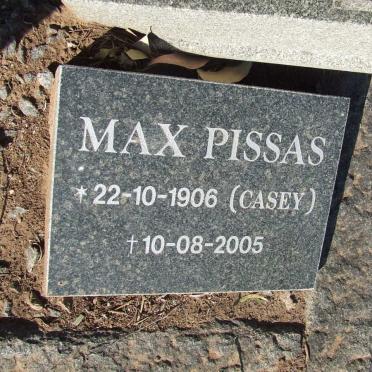 CASEY Patrick 1875-1945 &amp; Elizabeth 1880-1935 :: PISSAS Max nee CASEY 1906-2005 