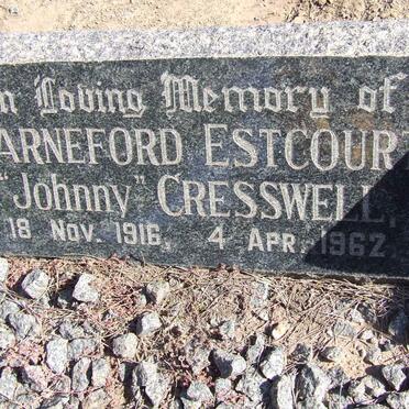 CRESSWELL Warneford Estcourt 1916-1962
