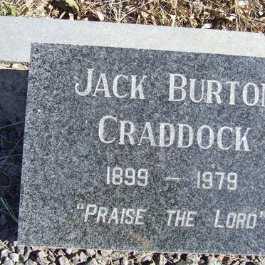 CRADDOCK Jack Burton 1899-1979