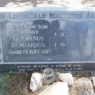 CROUCAMP Hermanus Benhardus 1942-1971