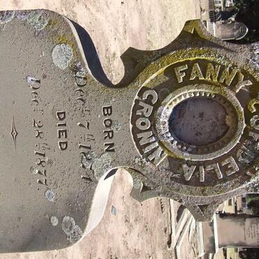 CRONIN Fanny Cordelia 18?4-1877