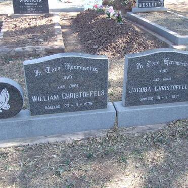 CHRISTOFFELS William -1979 &amp; Jacoba -1971